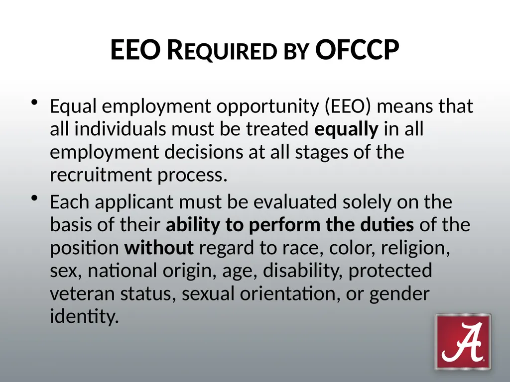 Conducting Effective Searches for Faculty and - slide 11 of 25