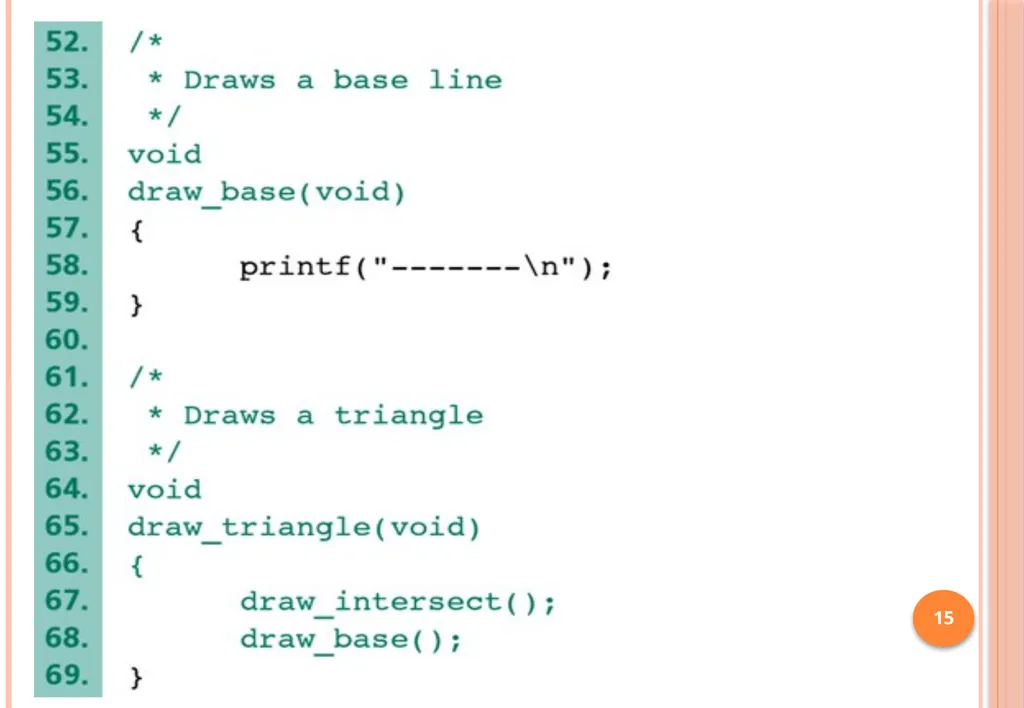 ICS103: Programming in C Top-Down Design with - slide 15 of 33
