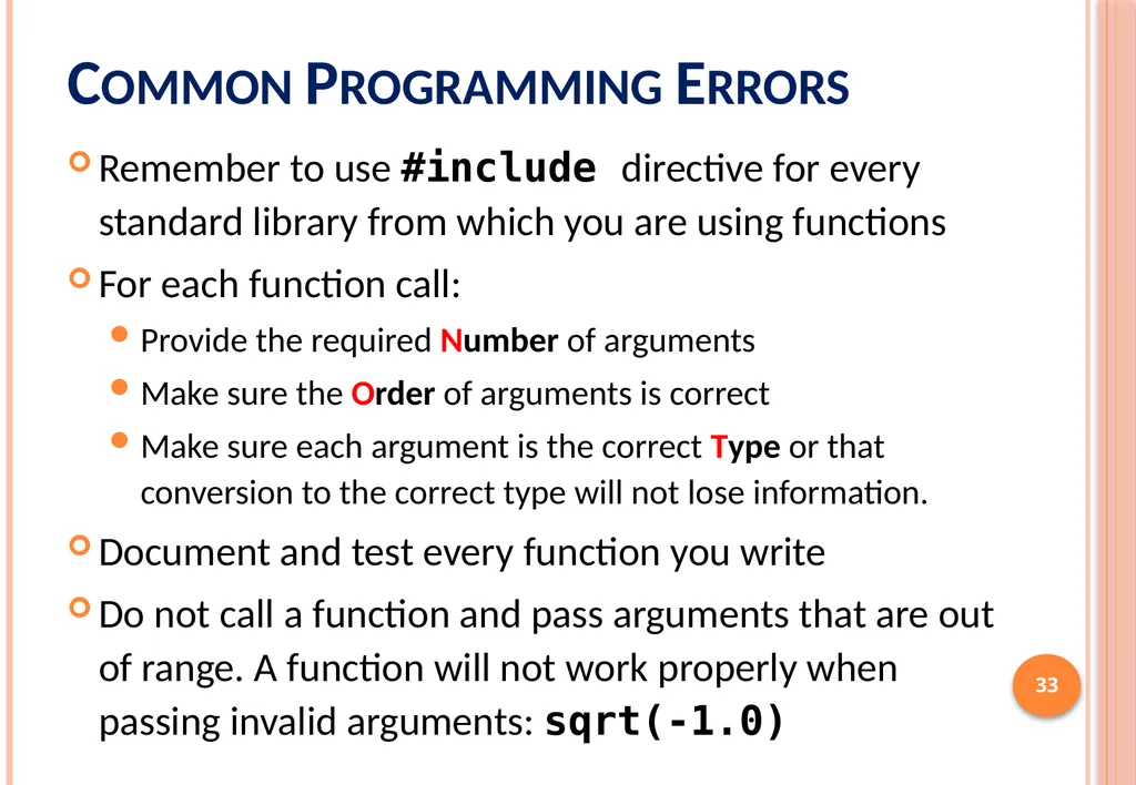 ICS103: Programming in C Top-Down Design with - slide 33 of 33