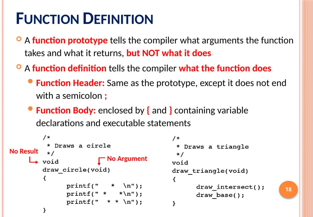 ICS103: Programming in C Top-Down Design with - slide 18 of 33