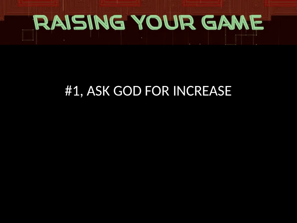 making an effort to improve the way we do - slide 3 of 12
