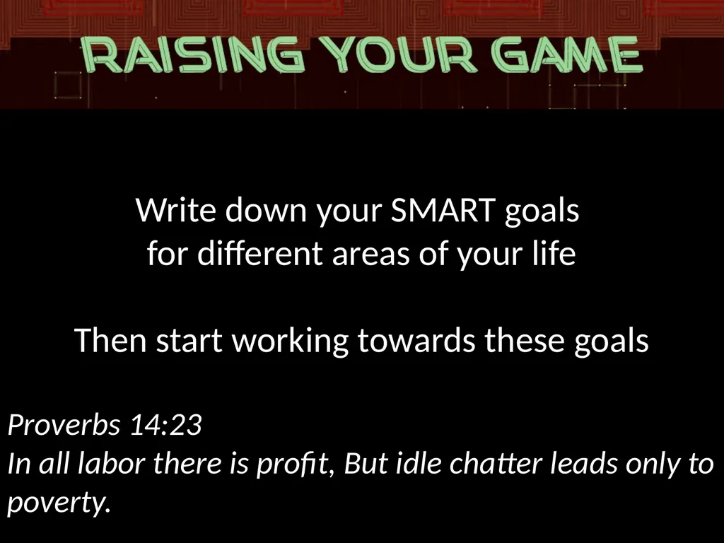making an effort to improve the way we do - slide 11 of 12