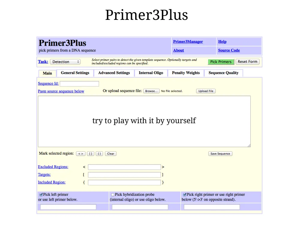 Primer design General rules for selecting GOI It - slide 18 of 18