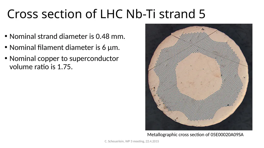 Discussion about the technical specification of - slide 3 of 9