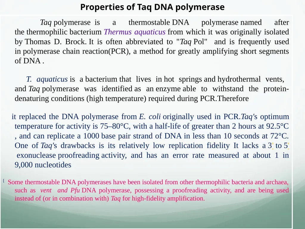 8th and 9th lectures in molecular biology DNA - slide 36 of 36