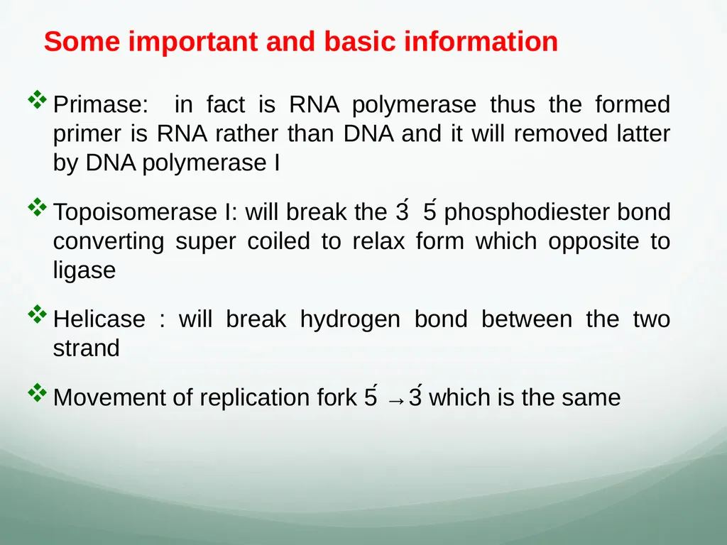 8th and 9th lectures in molecular biology DNA - slide 30 of 36