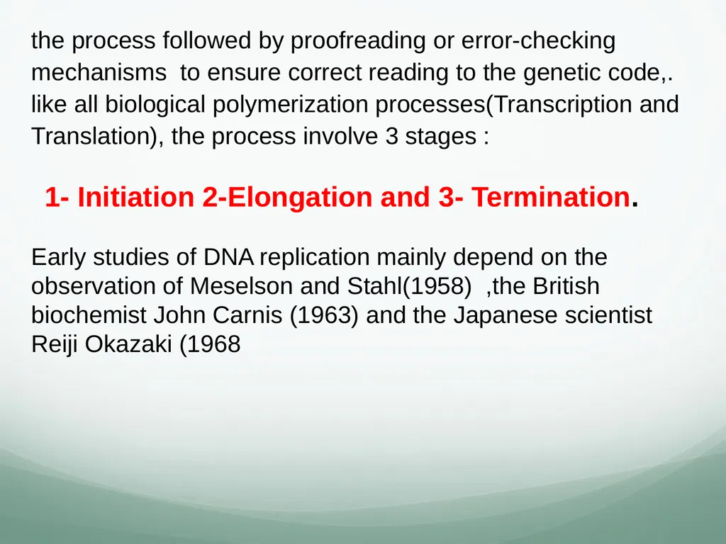 8th and 9th lectures in molecular biology DNA - slide 4 of 36