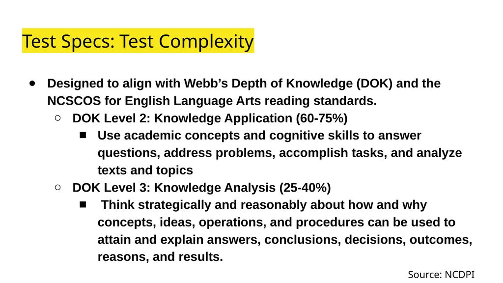 Welcome End of Course Testing and Tutoring EOC - slide 17 of 28