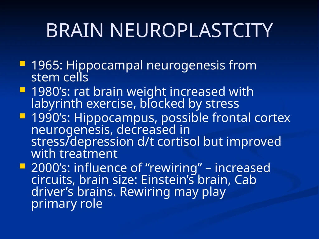 DISSOCIATION THEORY, NEUROPLASTICITY AND THE - slide 78 of 98