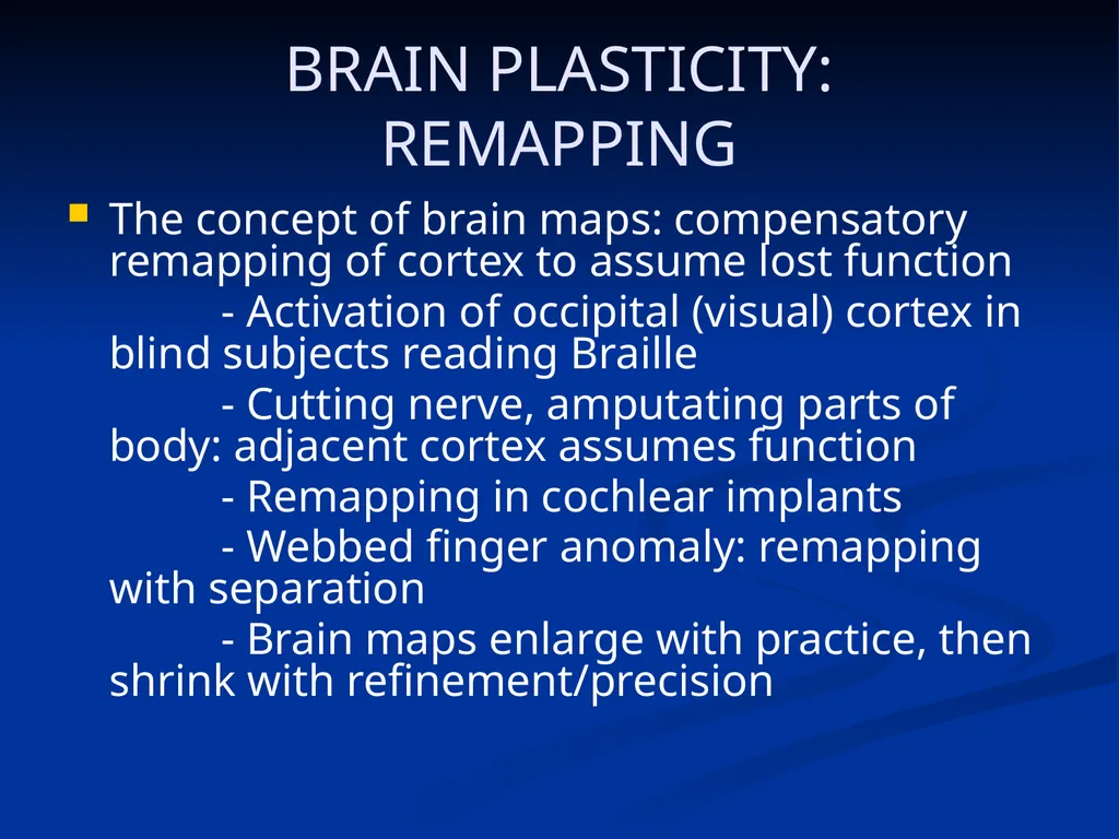 DISSOCIATION THEORY, NEUROPLASTICITY AND THE - slide 79 of 98