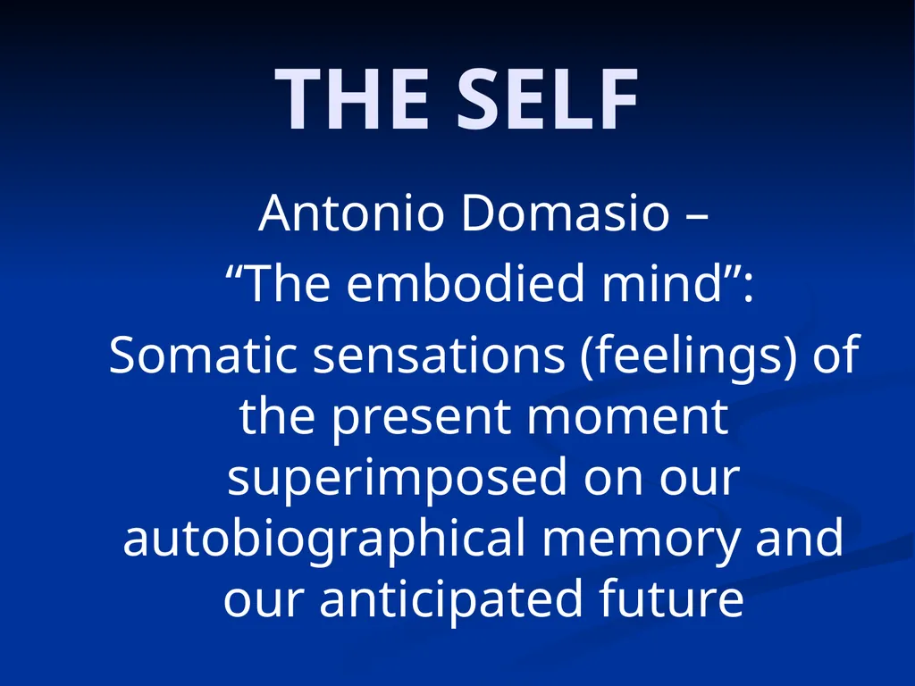 DISSOCIATION THEORY, NEUROPLASTICITY AND THE - slide 73 of 98