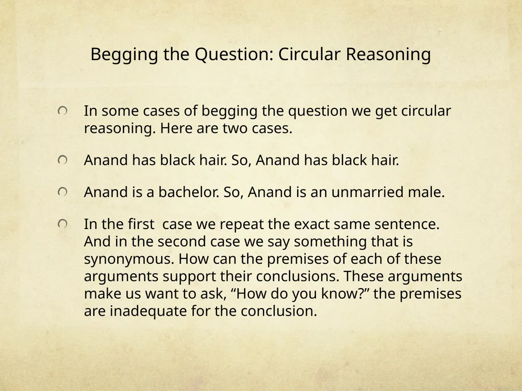 Logic & Critical Reasoning Informal Fallacy Guide - slide 39 of 48
