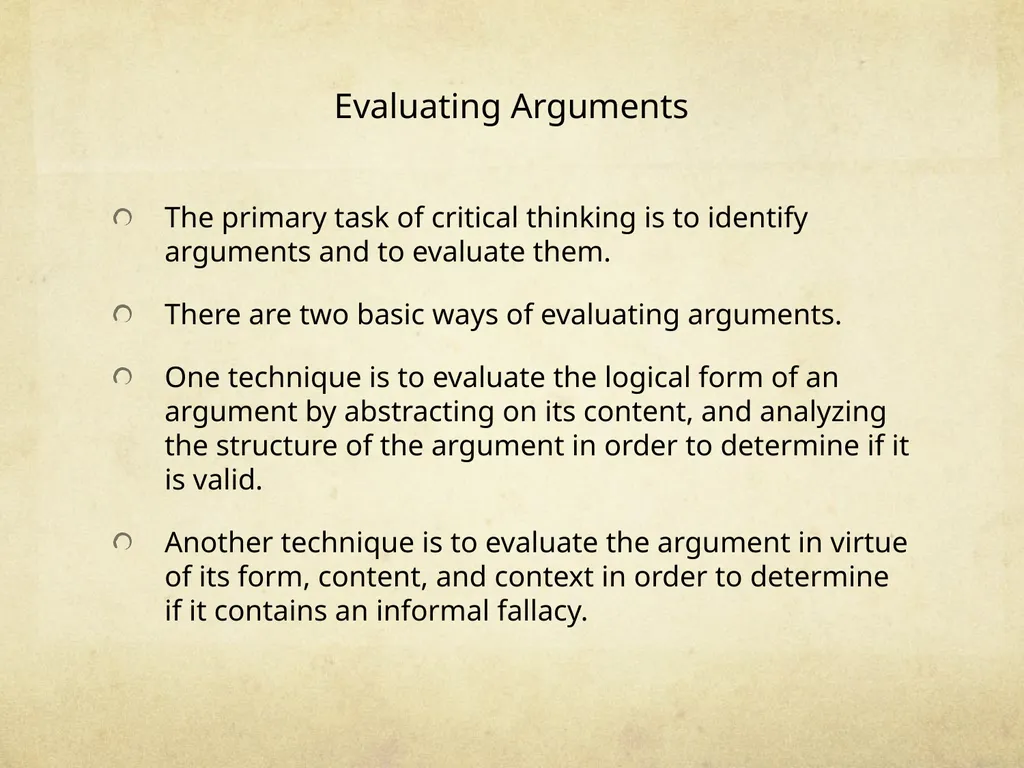 Logic & Critical Reasoning Informal Fallacy Guide - slide 2 of 48