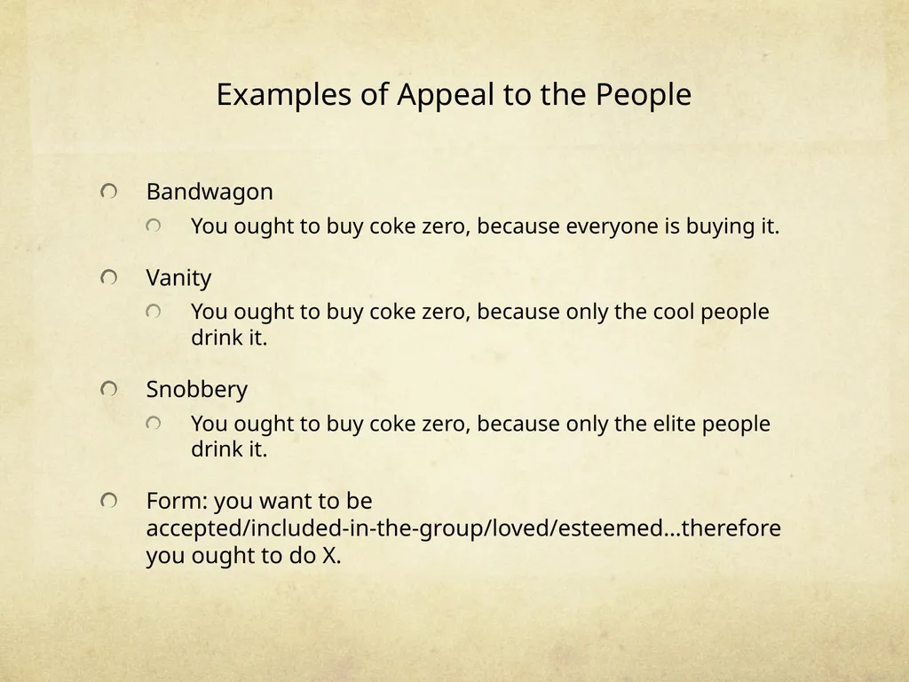 Logic & Critical Reasoning Informal Fallacy Guide - slide 14 of 48