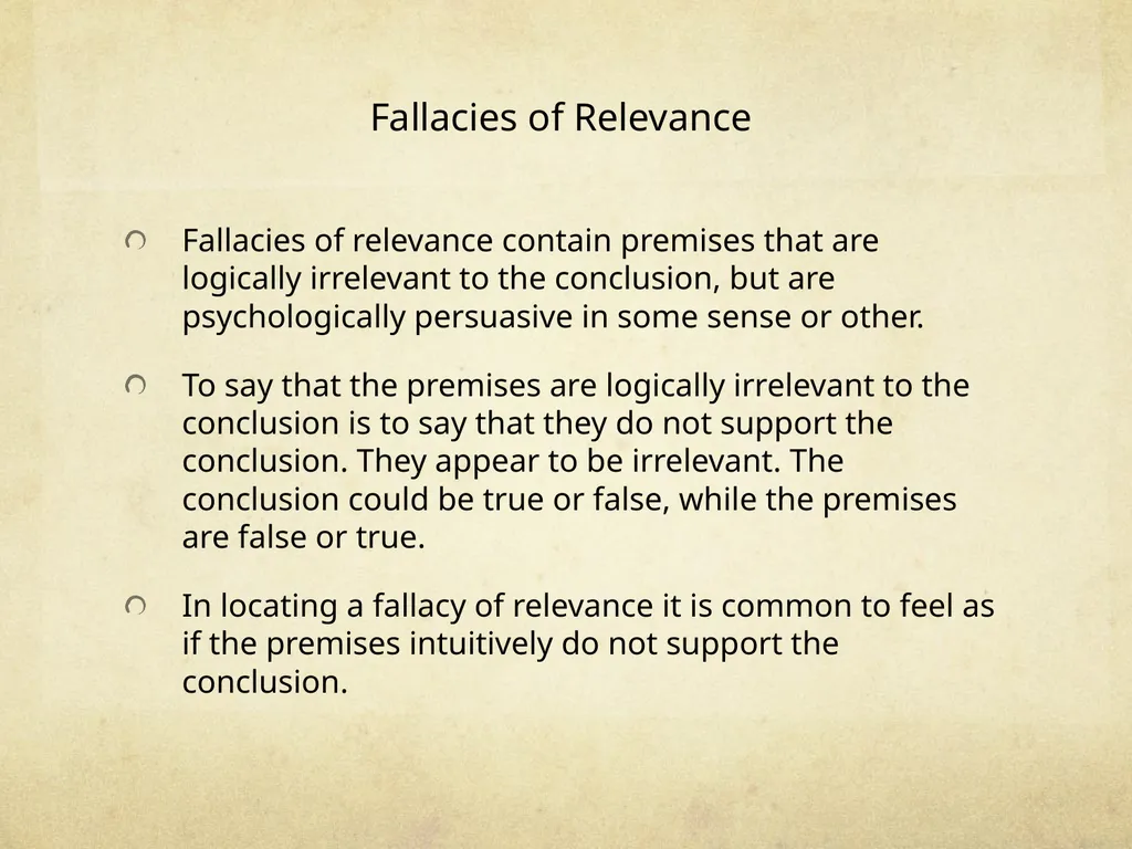 Logic & Critical Reasoning Informal Fallacy Guide - slide 10 of 48
