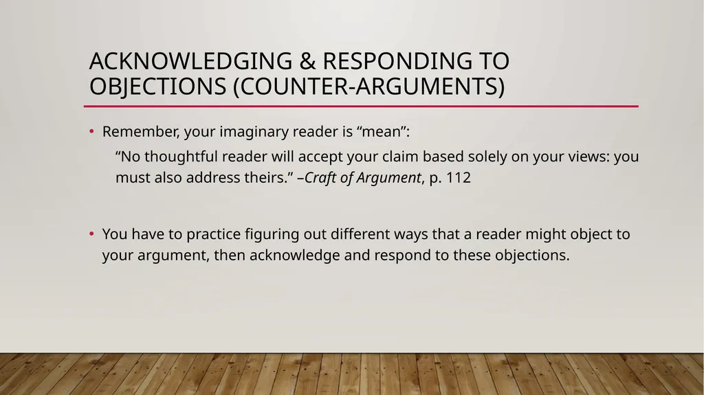 Arguments Omar Hussein Graduate Writing specialist - slide 15 of 25