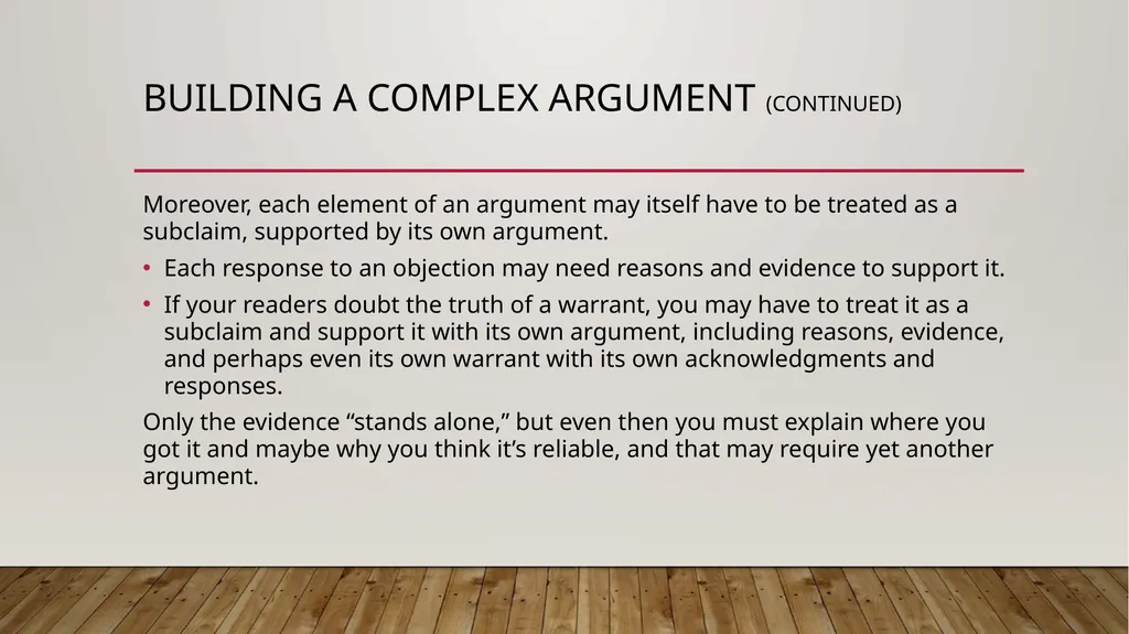 Arguments Omar Hussein Graduate Writing specialist - slide 24 of 25