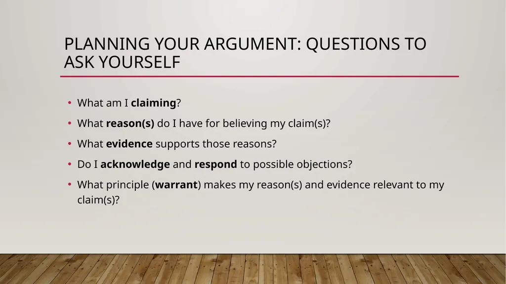 Arguments Omar Hussein Graduate Writing specialist - slide 6 of 25