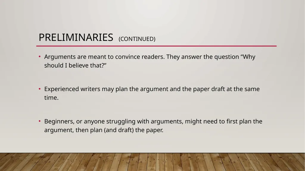 Arguments Omar Hussein Graduate Writing specialist - slide 3 of 25