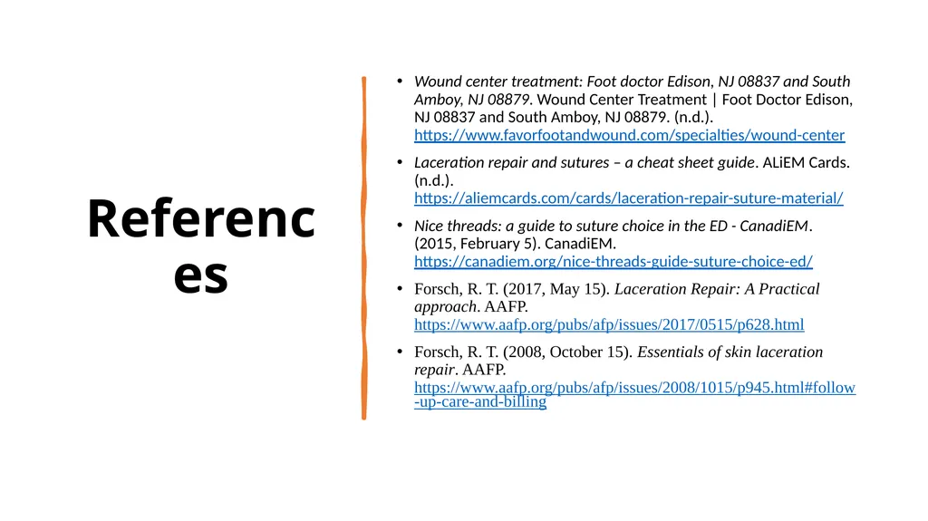 Laceration and Wound care 101 Dr. Amy Sikes - slide 18 of 18