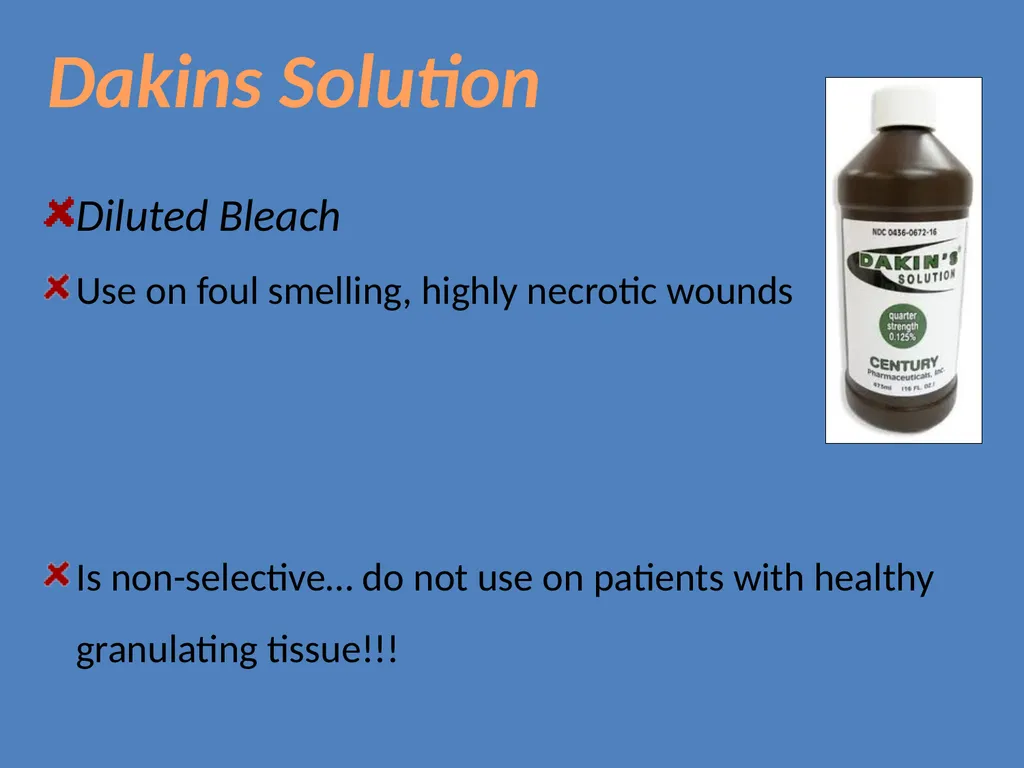 Practical Wound Care Strategies Created by L. - slide 17 of 50