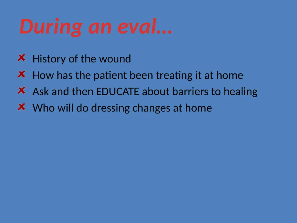 Practical Wound Care Strategies Created by L. - slide 32 of 50