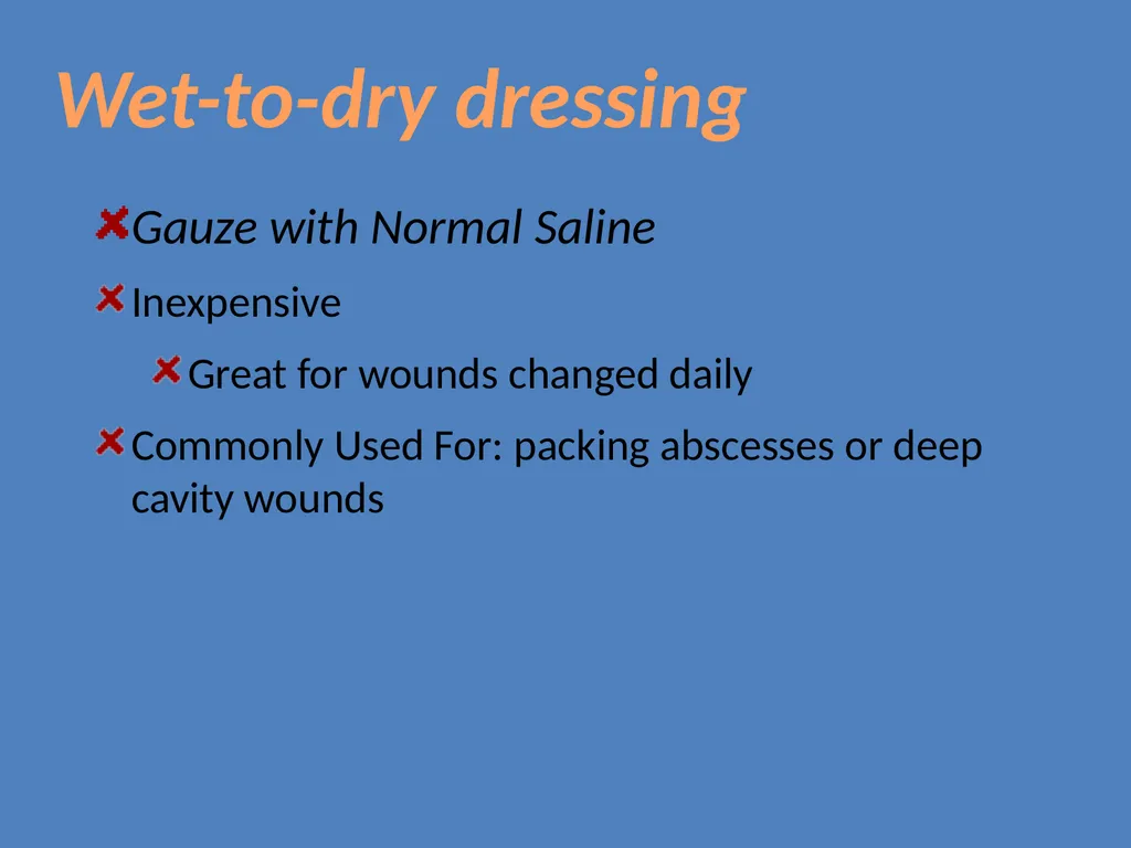 Practical Wound Care Strategies Created by L. - slide 10 of 50