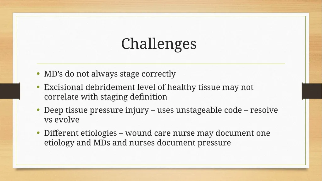 Pressure Ulcers/Injuries Changes in Terminology - slide 11 of 13