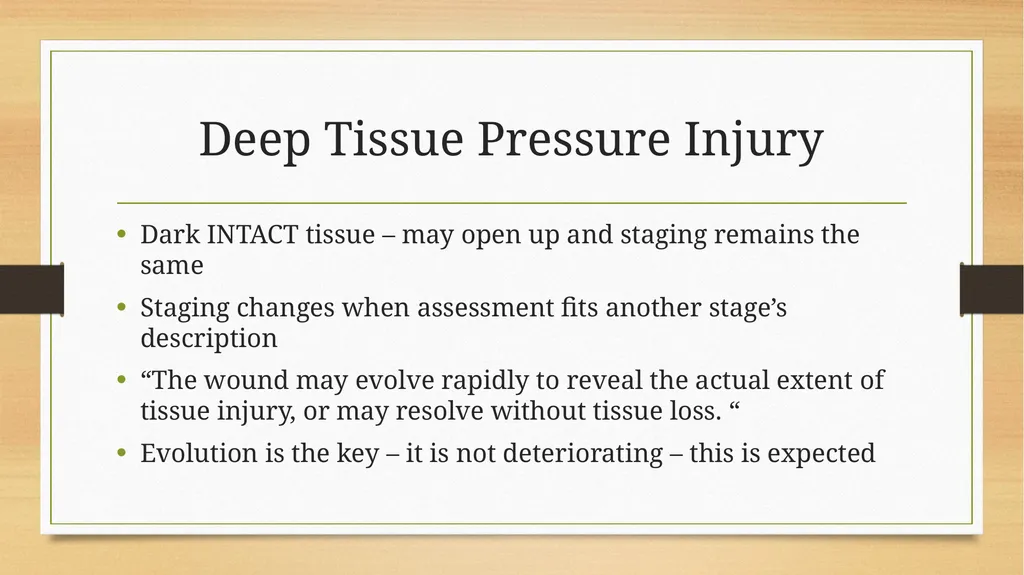 Pressure Ulcers/Injuries Changes in Terminology - slide 9 of 13