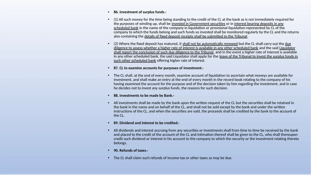 COMPANIES (WINDING UP) RULES, 2020 AN OVERVIEW - slide 92 of 110