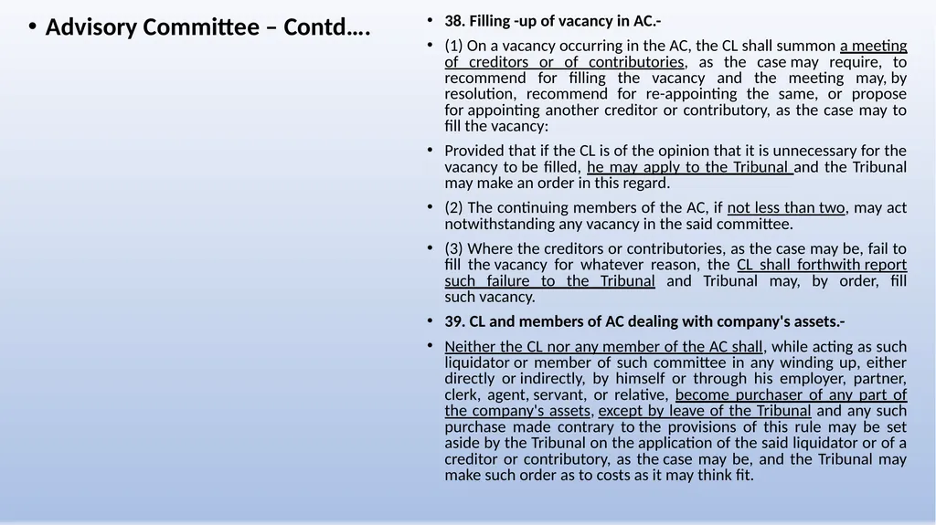 COMPANIES (WINDING UP) RULES, 2020 AN OVERVIEW - slide 34 of 110