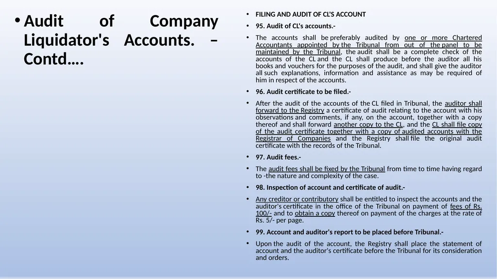 COMPANIES (WINDING UP) RULES, 2020 AN OVERVIEW - slide 47 of 110