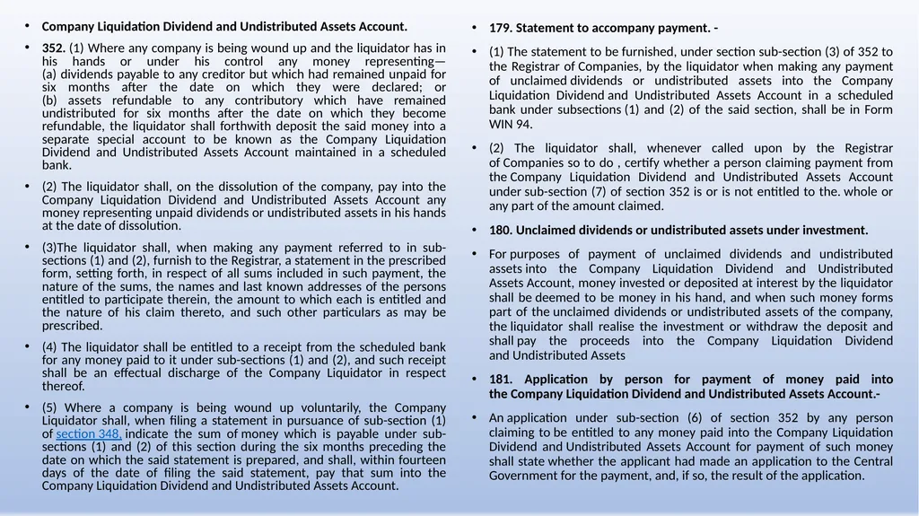 COMPANIES (WINDING UP) RULES, 2020 AN OVERVIEW - slide 93 of 110