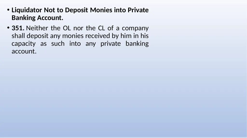 COMPANIES (WINDING UP) RULES, 2020 AN OVERVIEW - slide 91 of 110