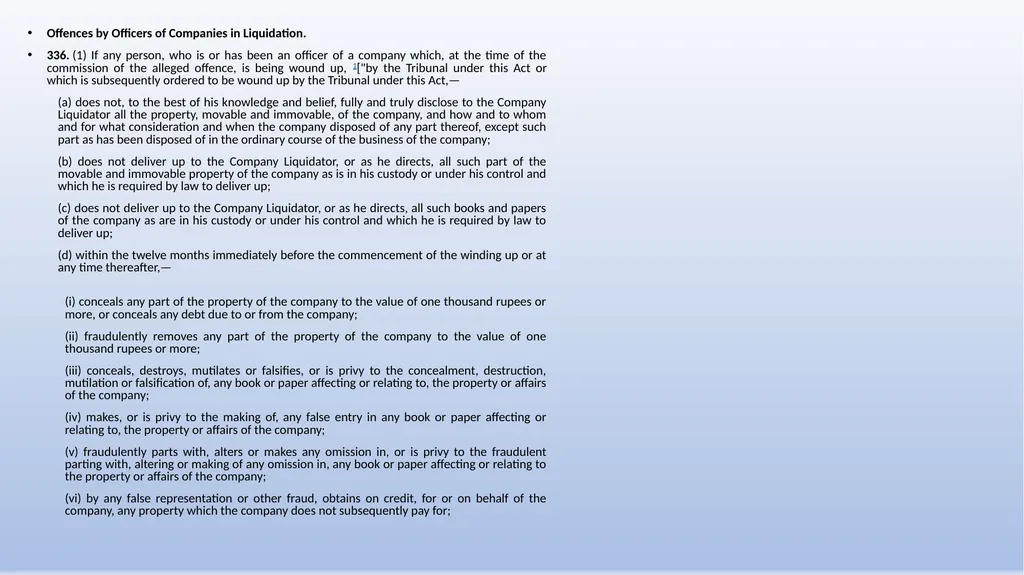 COMPANIES (WINDING UP) RULES, 2020 AN OVERVIEW - slide 73 of 110