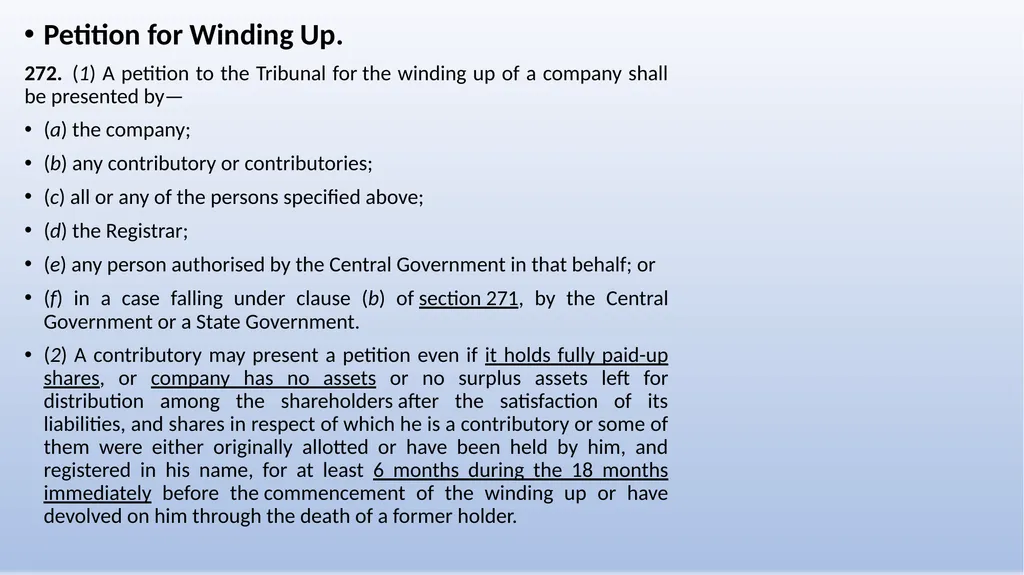 COMPANIES (WINDING UP) RULES, 2020 AN OVERVIEW - slide 4 of 110
