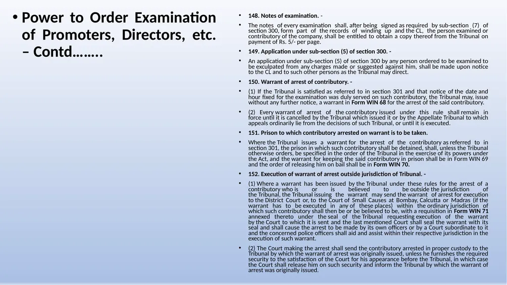 COMPANIES (WINDING UP) RULES, 2020 AN OVERVIEW - slide 55 of 110