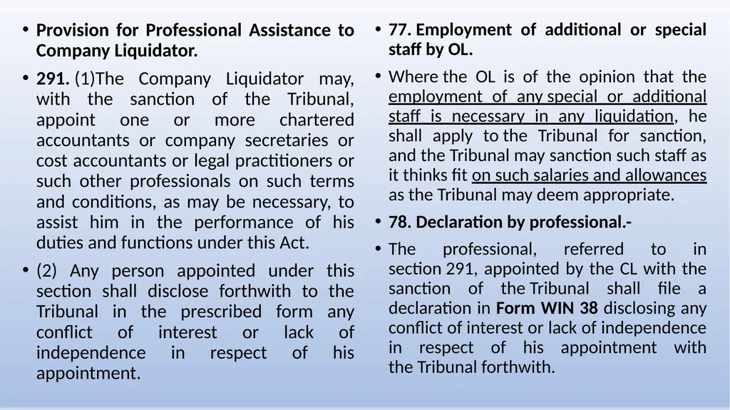 COMPANIES (WINDING UP) RULES, 2020 AN OVERVIEW - slide 38 of 110