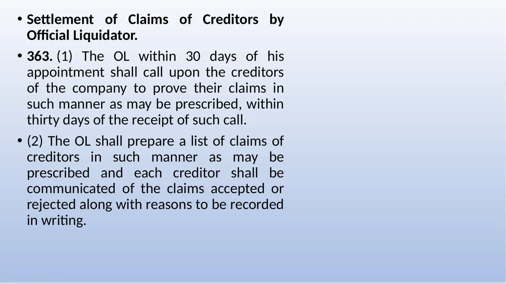 COMPANIES (WINDING UP) RULES, 2020 AN OVERVIEW - slide 106 of 110
