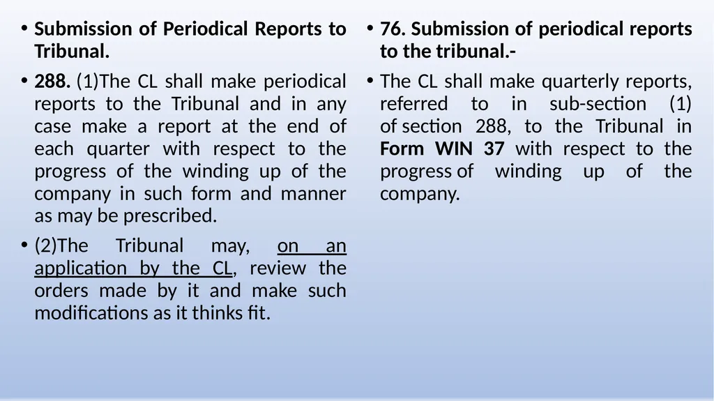 COMPANIES (WINDING UP) RULES, 2020 AN OVERVIEW - slide 35 of 110