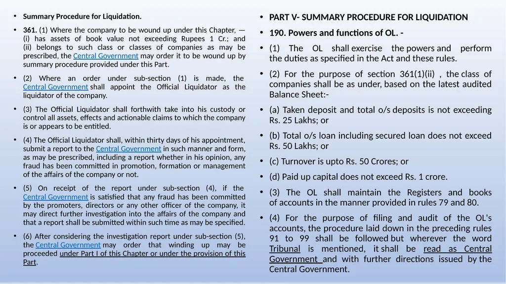 COMPANIES (WINDING UP) RULES, 2020 AN OVERVIEW - slide 104 of 110