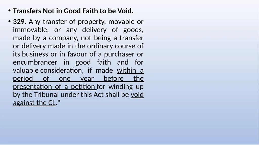 COMPANIES (WINDING UP) RULES, 2020 AN OVERVIEW - slide 65 of 110