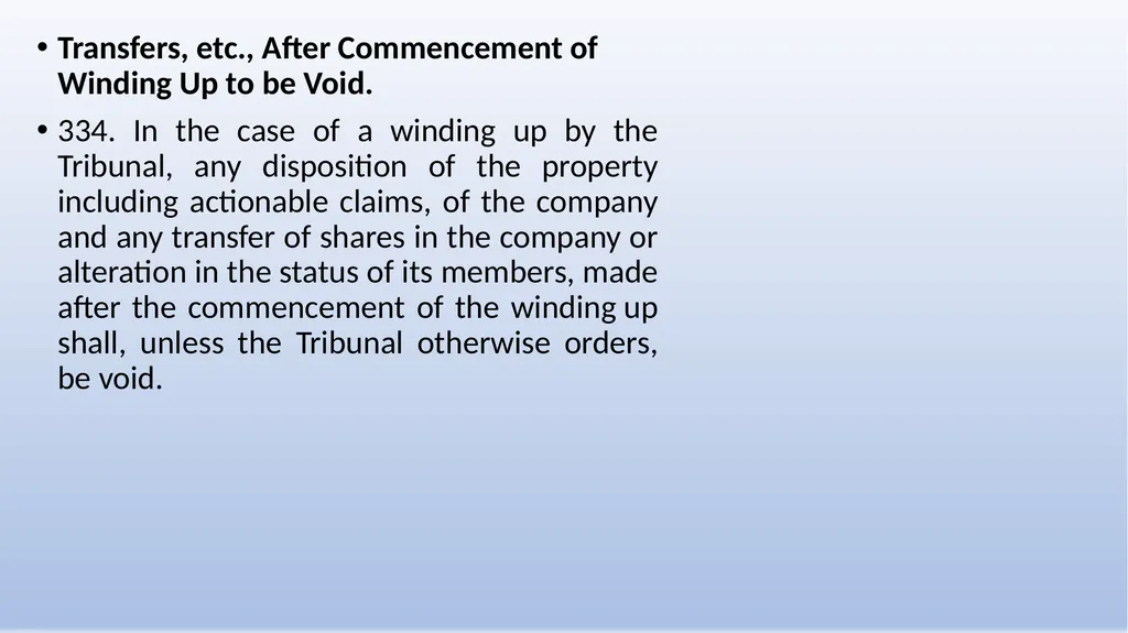 COMPANIES (WINDING UP) RULES, 2020 AN OVERVIEW - slide 71 of 110