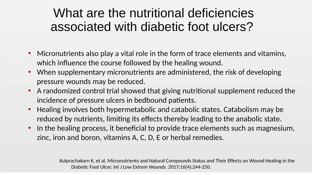 Nutrition and Wound Healing Wednesday, October 2, - slide 6 of 19