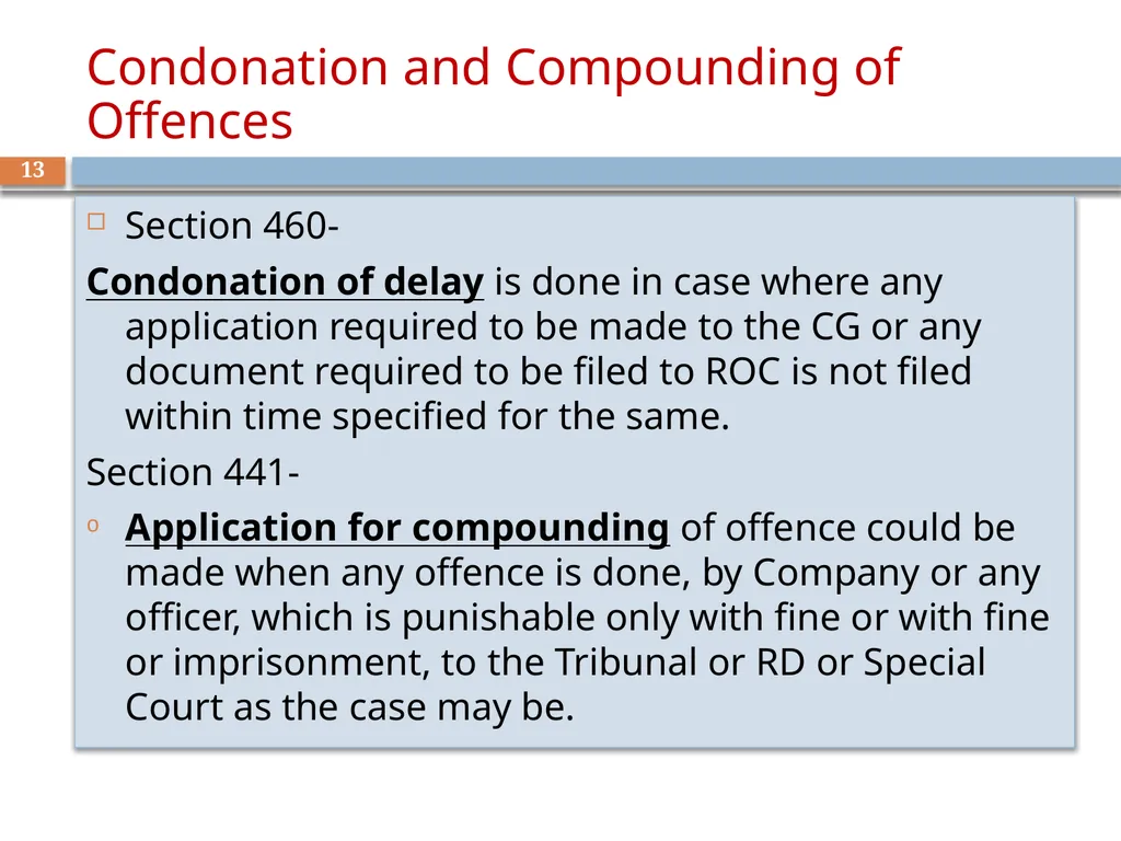 COMPLIANCE CALENDER Introduction Government first - slide 13 of 63