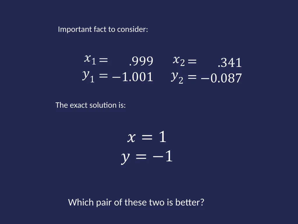 Math 340L - CS What’s this all about? What Shall - slide 30 of 55