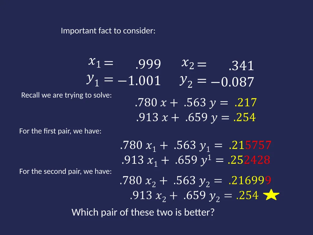 Math 340L - CS What’s this all about? What Shall - slide 32 of 55