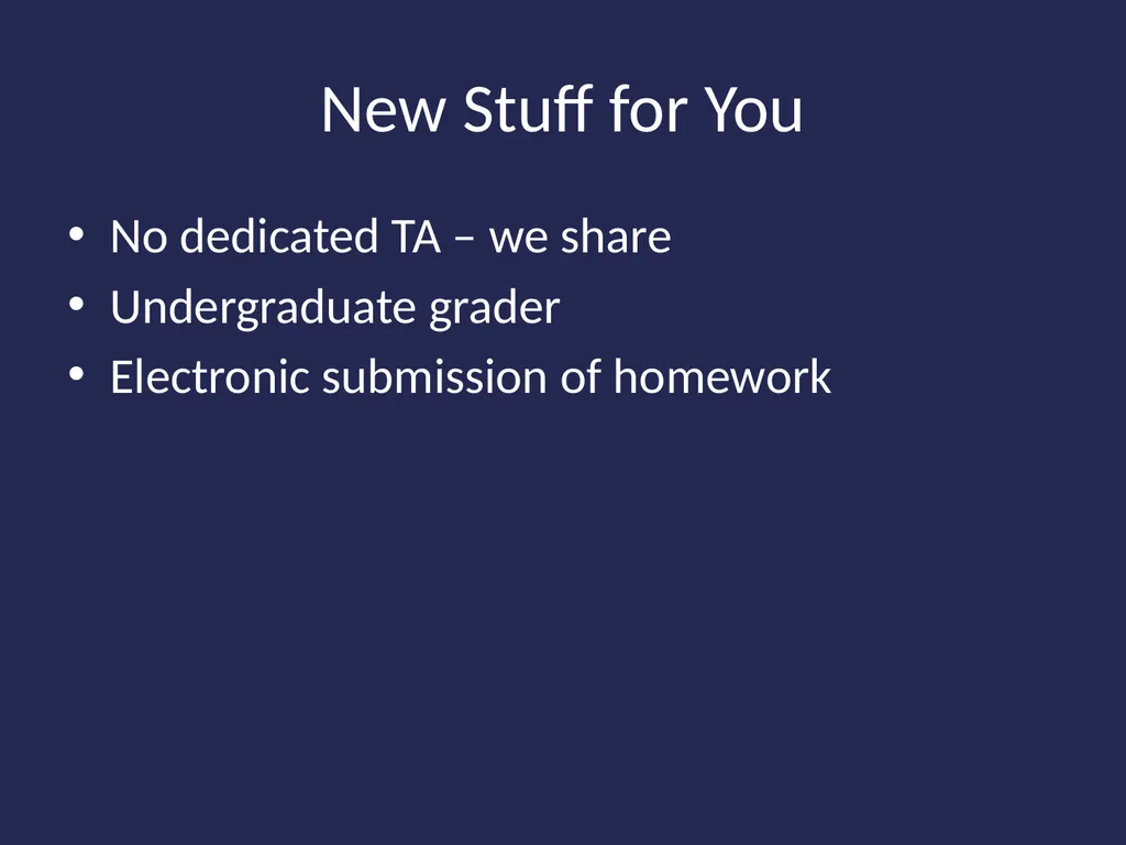Math 340L - CS What’s this all about? What Shall - slide 13 of 55