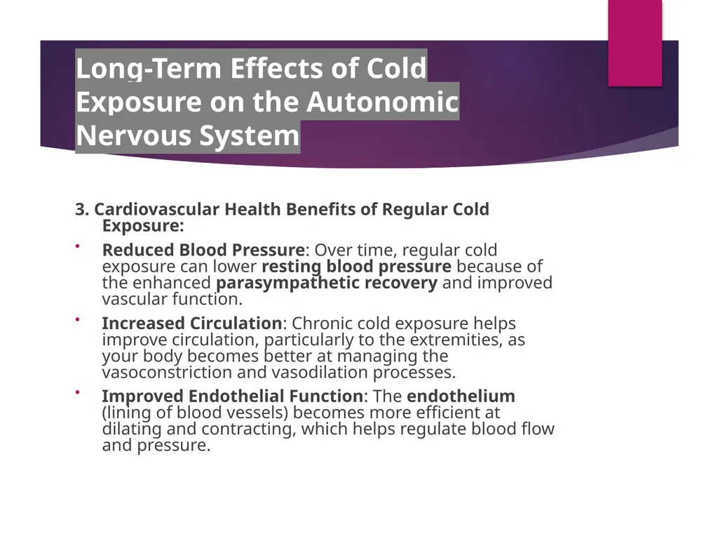 Cold Pressor Test Methodology, Interpretation, and - slide 13 of 16