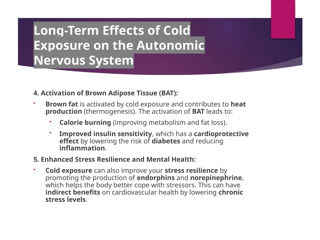 Cold Pressor Test Methodology, Interpretation, and - slide 14 of 16